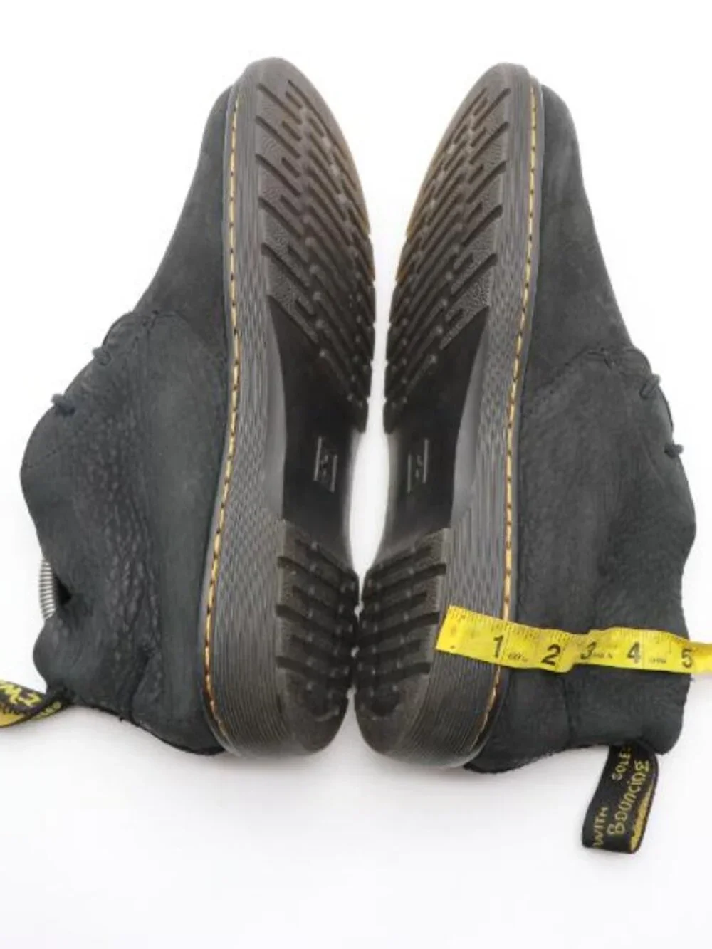 Doc Dr Martens Ember Women’s 9 Men’s 8 Chukka Black Leather Mid Ankle Boots